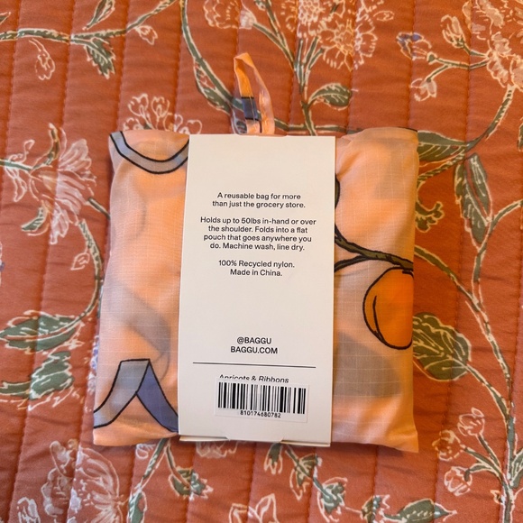 Apricots & Ribbons standard Baggu bag! - Picture 2 of 2